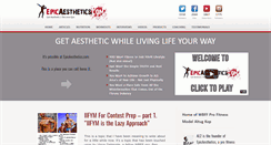 Desktop Screenshot of epicaesthetics.com
